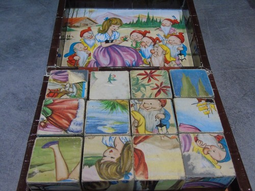 Jeu cubes garnier - garnier, blanche