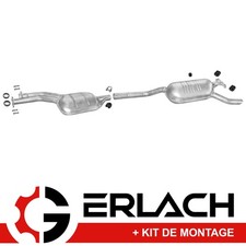 Echappement silencieux pour