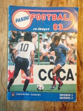 ALBUM PANINI-FOOTBALL 83-COMPLET-FRANCE DIVISION 1 & 2-1983