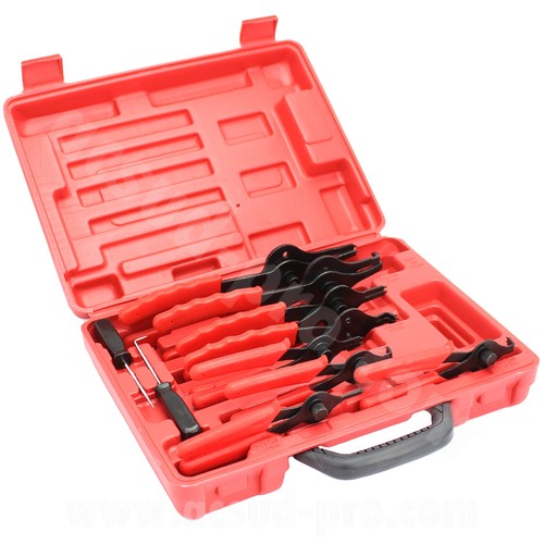 Coffret pinces circlips - de, 10