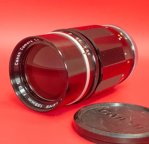 Téléobjectif canon 135 - téléobjectif,