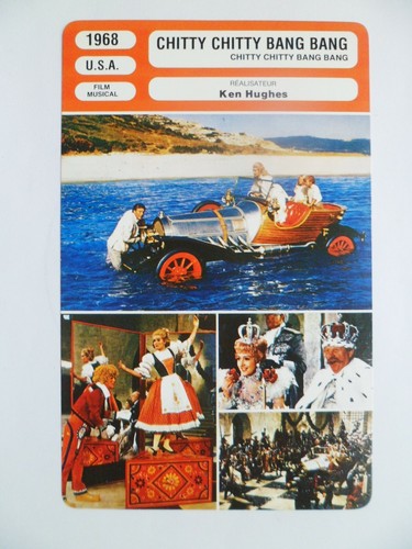 Carte fiche cinema 1968 - 1968, chitty