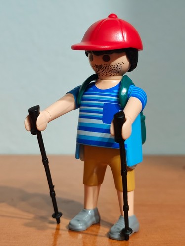 Playmobil figurine randonneur - playmobil,