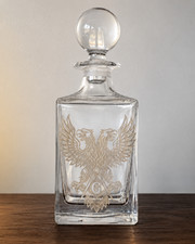 Carafe à whisky sceau