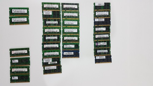 Lot barrettes ram - ram, pc