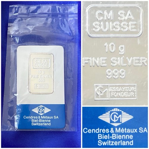 Lingot argent pur 10g - pur,