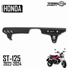 Protection coque arrière cache chaîne noire pour Honda DAX125 ST125 2022-2024