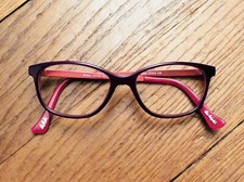 🌼 Monture/ Lunette de Vue Rectangle Violet et Rose Foncé- Les Triplés