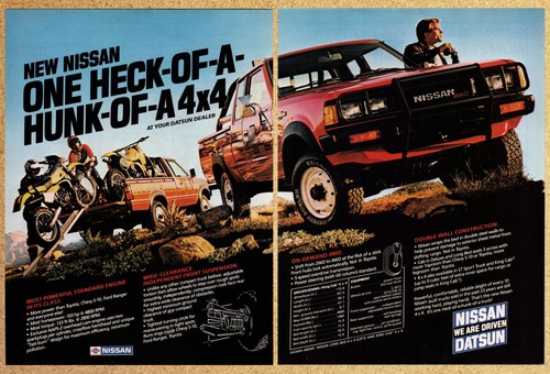 Datsun 4wd king cab - datsun,