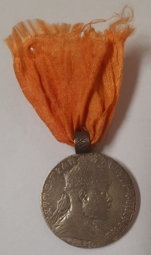 Medaille ethiopie menelik - medaille,