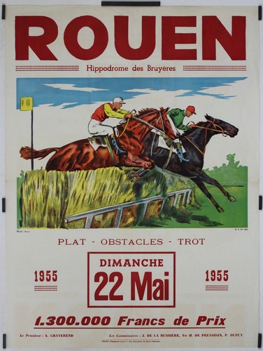 Affiche poster équitation - affiche,