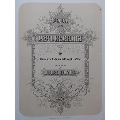 Henrion paul album romances - album, 12