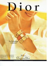 Publicité Advertising 068  1995   montres  femme Dior  la Parisienne