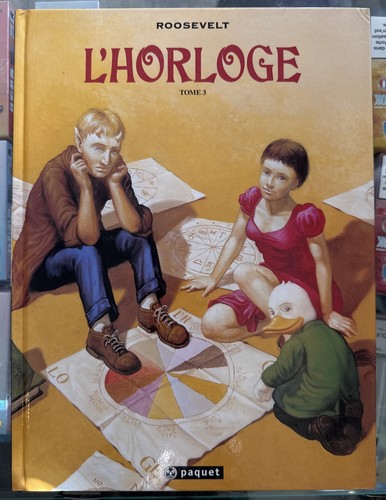 Livre horloge tome - bd, 3