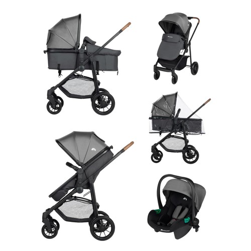 Poussette trio combinée en - poussette, 3