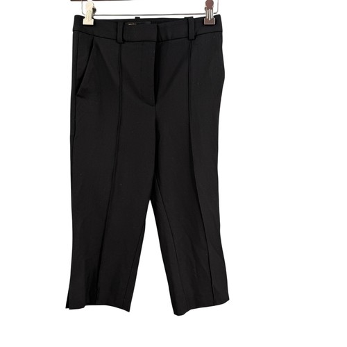 Maje black cropped wool blend - cropped,