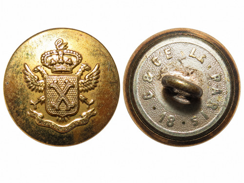 Ancien bouton livrée - ancien, de