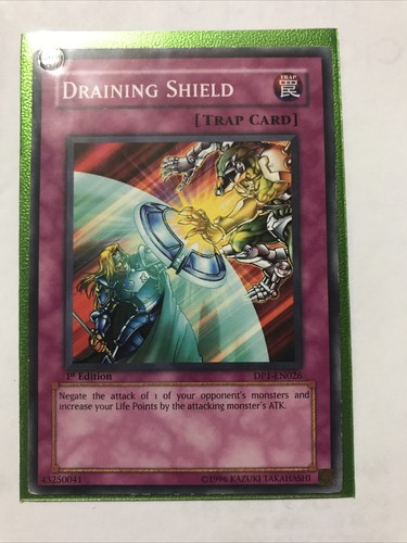 Yugioh draining shield 1st - yugioh,