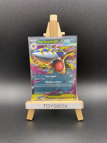 Carte pokémon méga - carte, méga-sharpedo