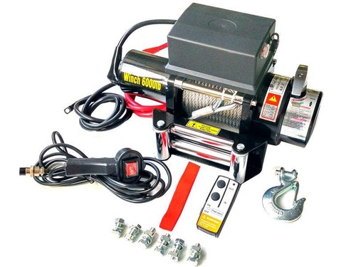 Treuil electrique 12v - 12v, 2721kg