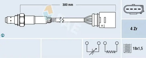 Sonde lambda chauffé - , 77435