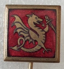 Epingle- Réduction - Chimère - émail - PARACHUTISTES COLONIAUX