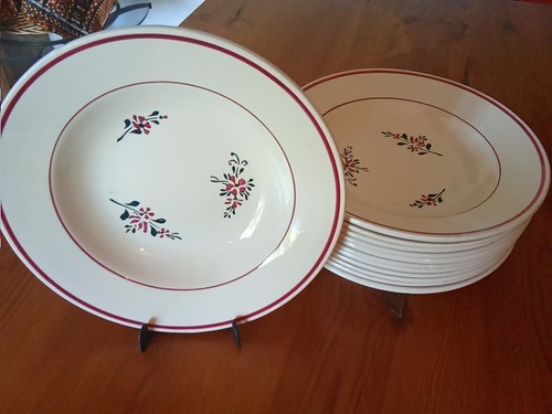 Assiettes creuses anciennes - assiettes,