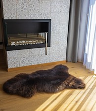 Peau de Mouton Veritable, Naturelle Tapis Peau Mouton, Tapis Fourrure Chambre