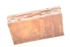 Ancien Koffer En Cuir Valise