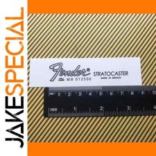 Headstock Logo Fender Stratocaster Headstock Decal Set of 3