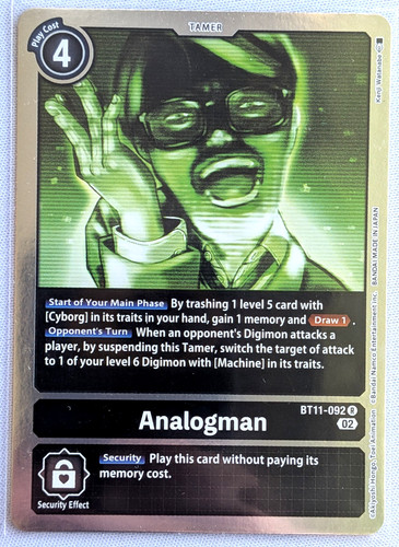 Analogman bt11 092 - bt11-092, gold