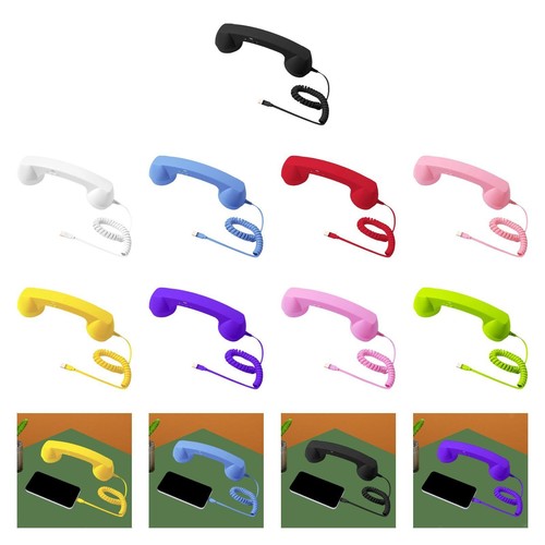 Combiné téléphonique rétro