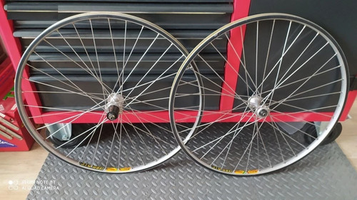 Paire roues vtt vintage - roues,