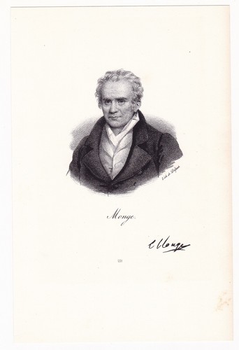 Gaspard monge comte péluse - gaspard, de