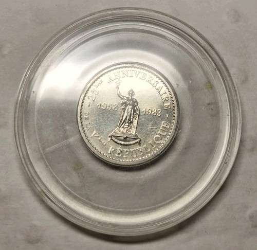 Gaulle medaille argent 21mm - argent,