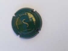 capsule de champagne erick schreiber S  en biodynamie  couleur vert bouteille