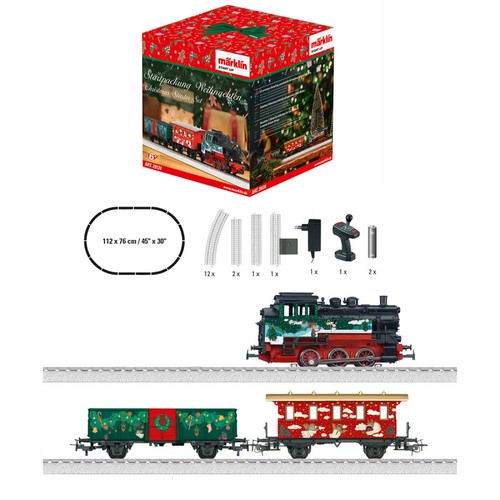 Coffret train noël - coffret, de