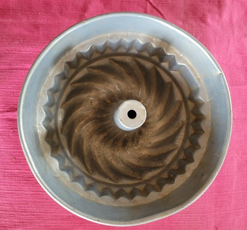 Ancien moule kouglof - moule, alu