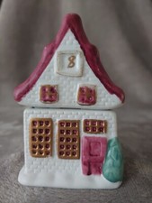 Boite maison décor noël en