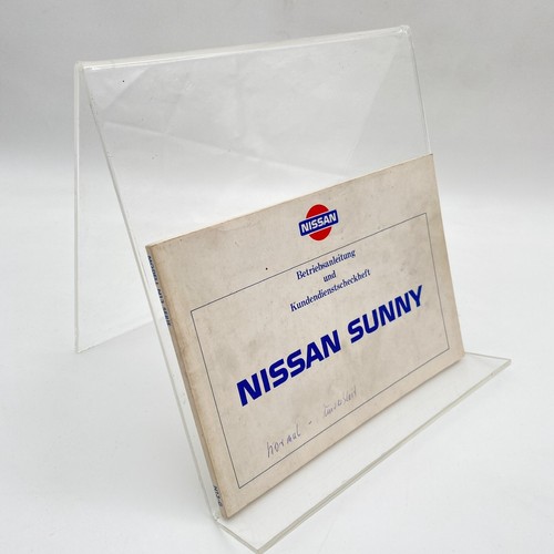 Nissan sunny manuel - nissan,