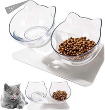 Gamelle pour chat, 2 en 1