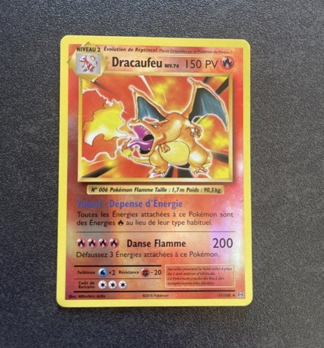 Carte pokémon dracaufeu - carte,