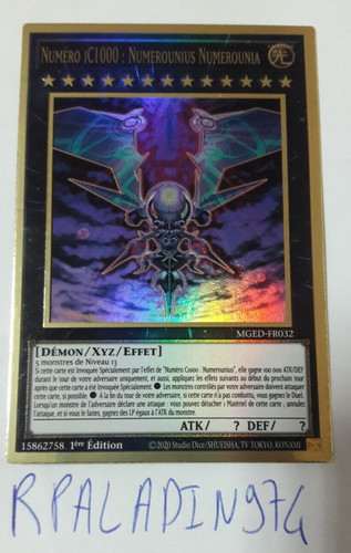 Yugioh numéro ic1000 - yugioh!,