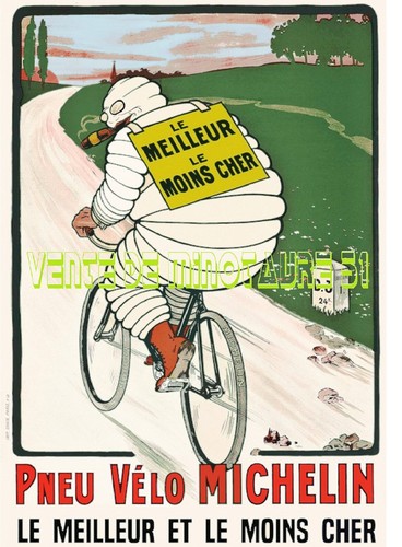 Michelin pneu vélo bibendum - michelin,