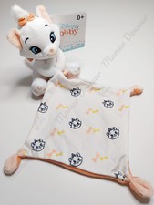 Doudou Plat Marie Chat Blanc