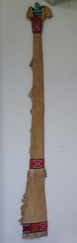 Fourreau fusil peau - en,