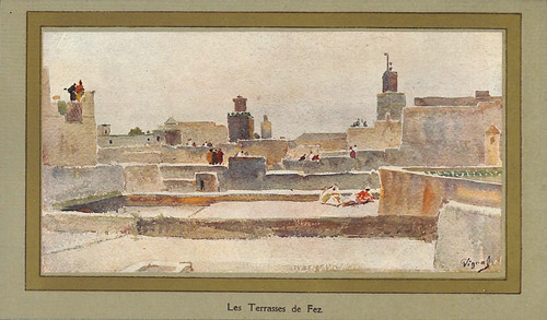 Fez les terrasses - fez, ma
