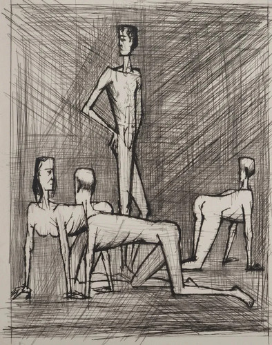 Bernard buffet les hommes - hommes, de