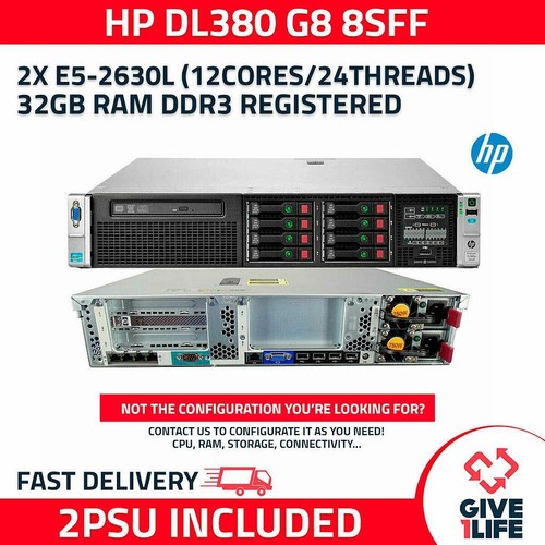 Rack serveur dl380p 8sff - serveur,