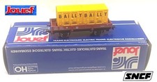 wagon plat &  2 caisses Bailly